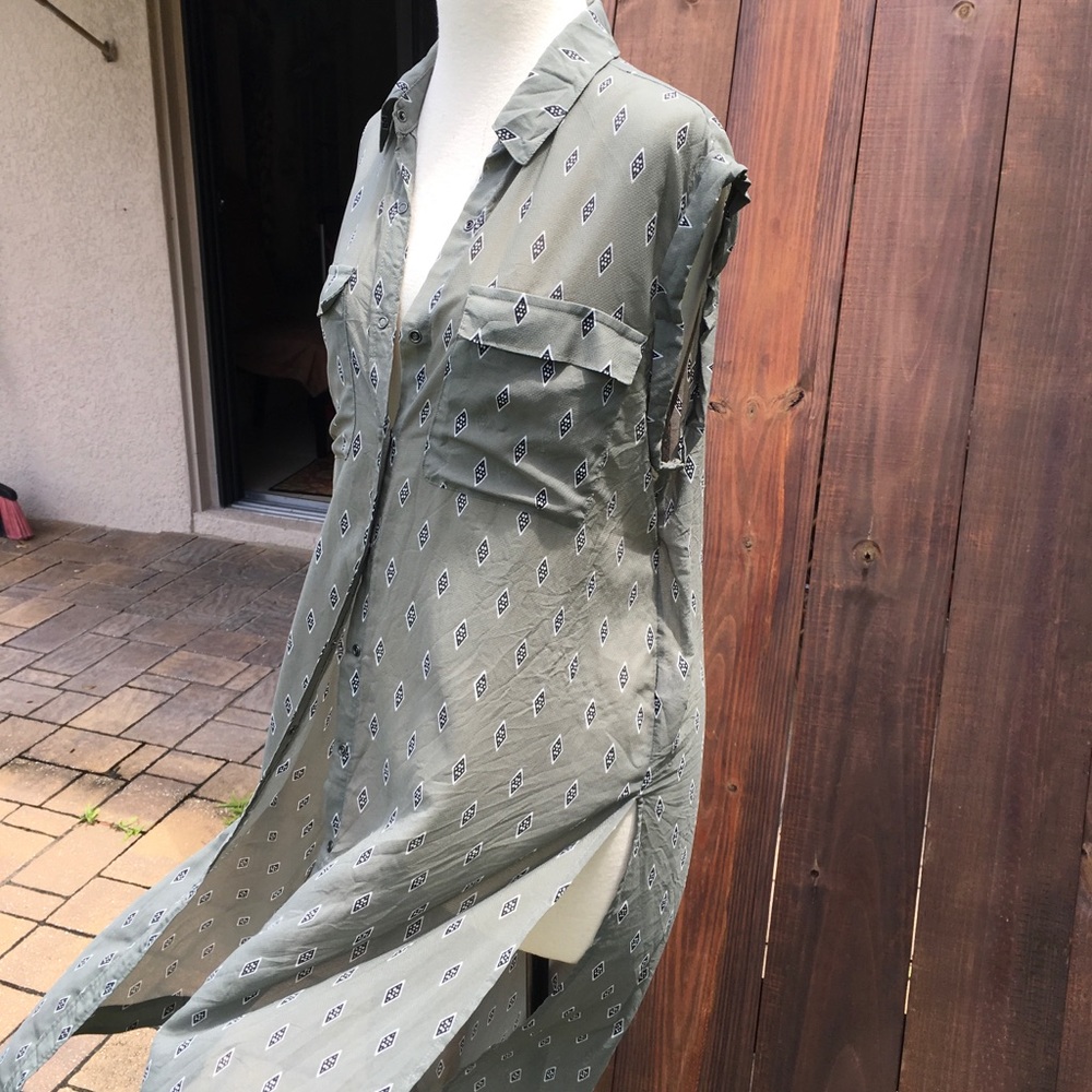 Free people long flowing blouse